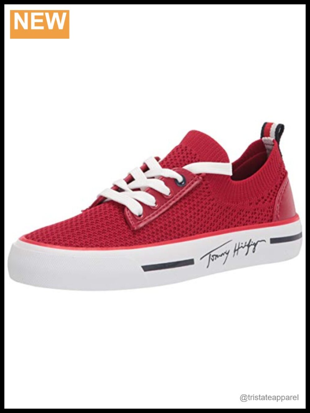 Knit Sneakers Padded Footbed Pull-On Cushioned Athletic Shoes